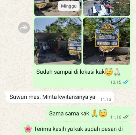 Pengiriman Papan Bunga Duka Golok Banyuurip