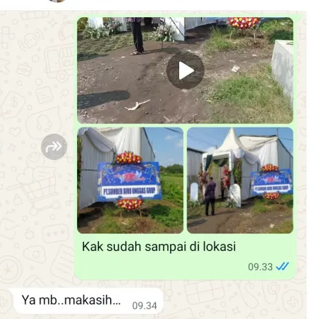 Pengiriman Karangan Bunga Golok Banyuurip