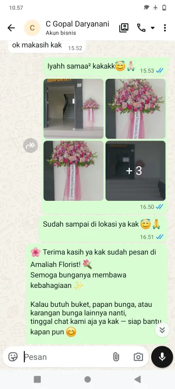 Pengiriman Karangan Bunga Golok Banyuurip